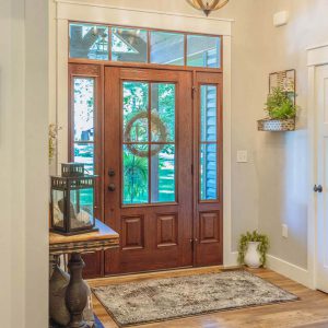 Front-door-with-brown-grids